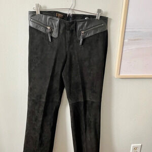 *NWT* VINTAGE  Danier Authentic Suede & Leather Pants!
